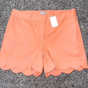 NWT Coral J.McLaughlin scalloped shorts 6